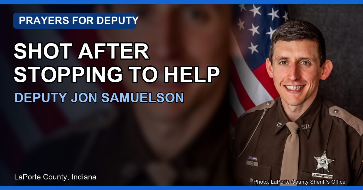 LaPorte County Deputy Jon Samuelson